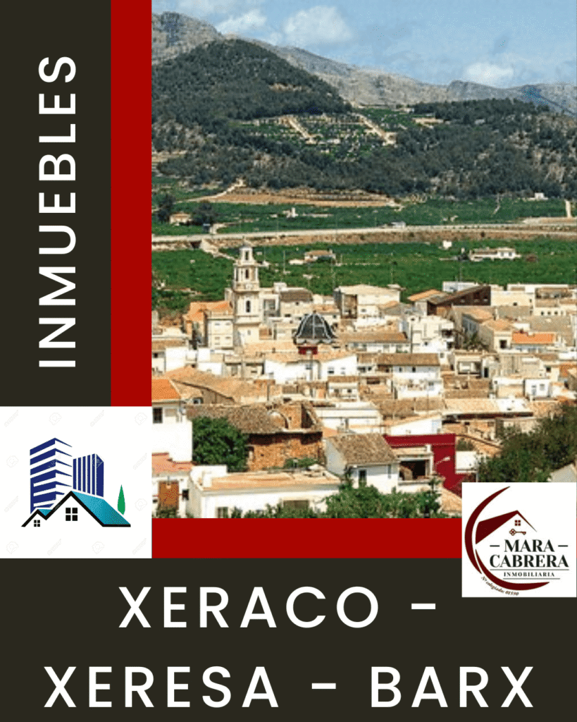 Casas y pisos en Xeraco, Xeresa y Barx