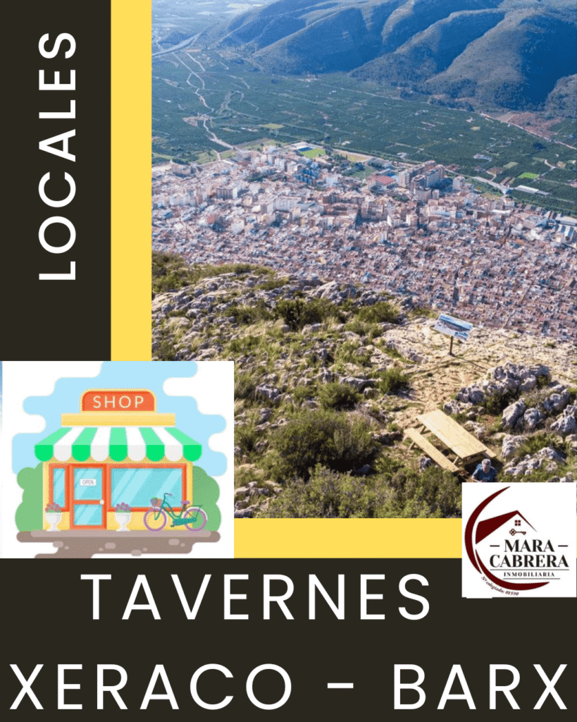 Locales en Tavernes, Simat, Benifarro, Xeraco, Xeresa y Barx