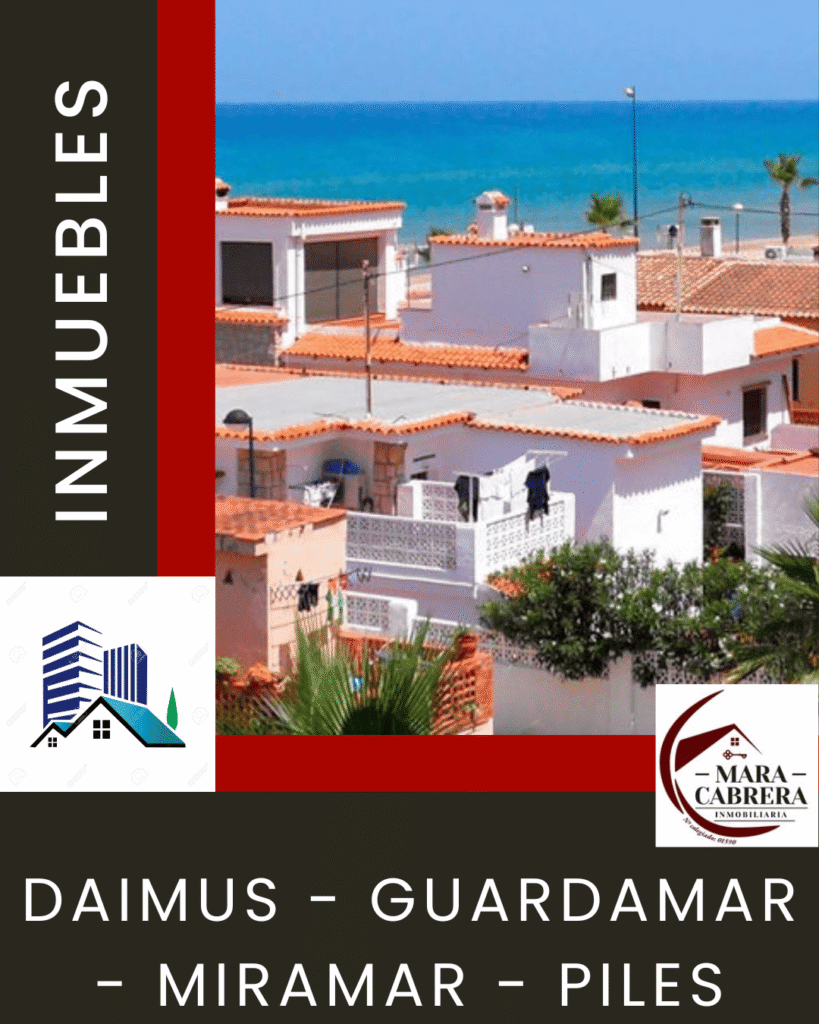 Casas y pisos en Daimus, Guardamar, Miramar y Piles