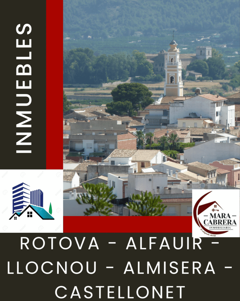 Casas y pisos en Rotova, Alfauir, Castellonet, Llocnou y Almiserra