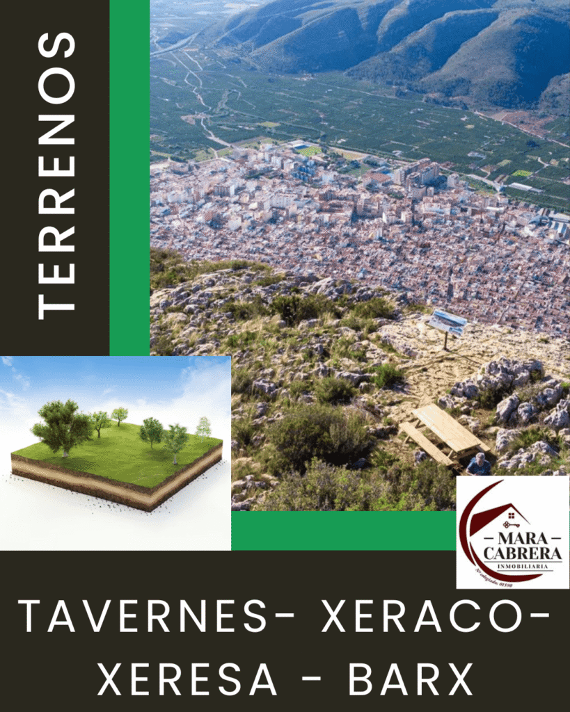 Terrenos agrarios y urbanos en Tavernes, Simat, Benifarro, Xeraco, Xeresa y Barx