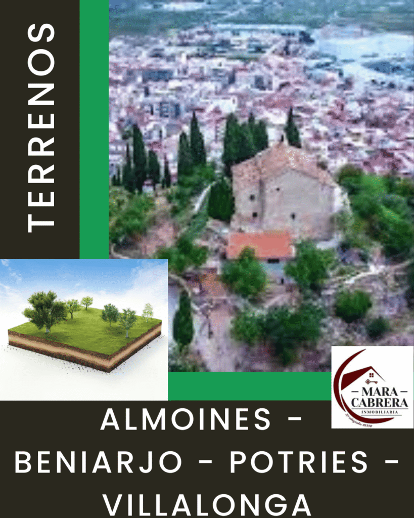 Terrenos agrarios y urbanos en Almoines, Beniarjo, Benifla, Potries, y Villalonga