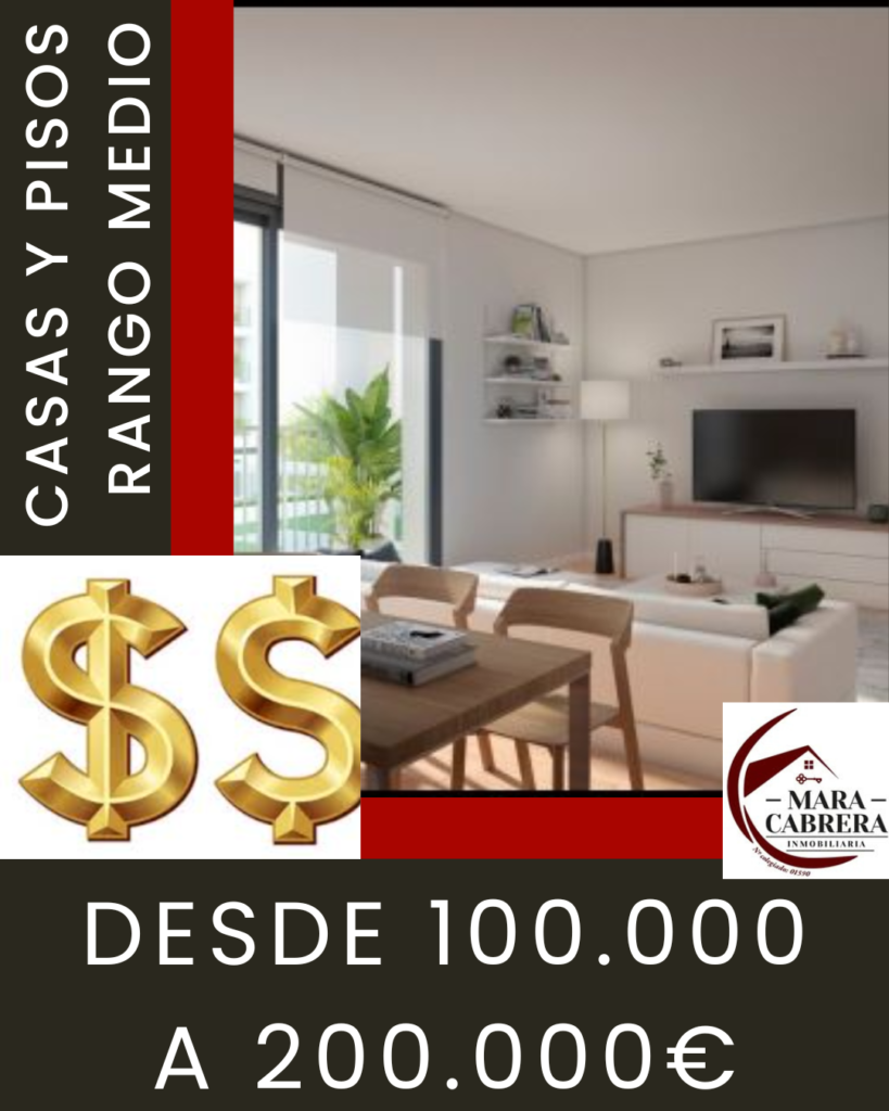 Pisos desde 100.000 a 200.000€