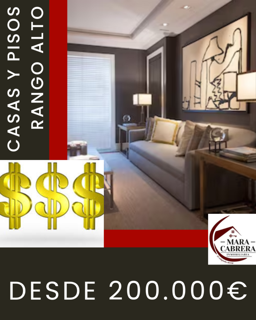 Pisos y casas desde 200.000€