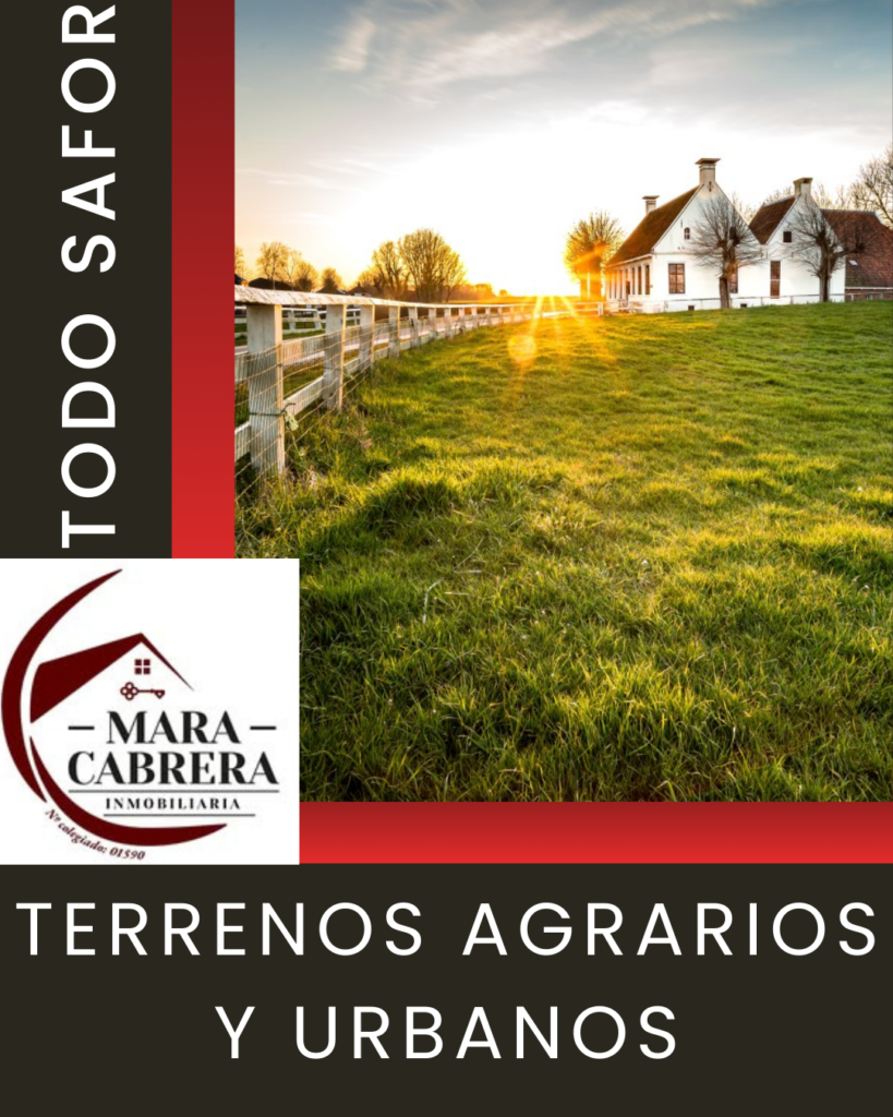 Todos los terrenos urbanos y agrarios en venta