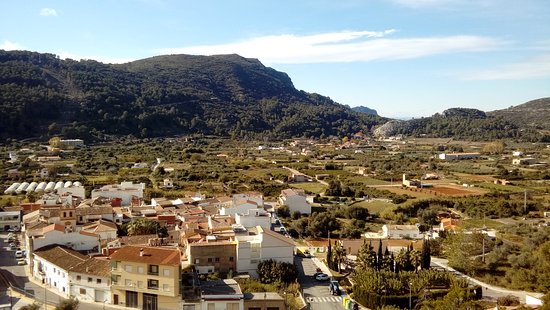 Vistas de la montaña y entorno natural de Barx