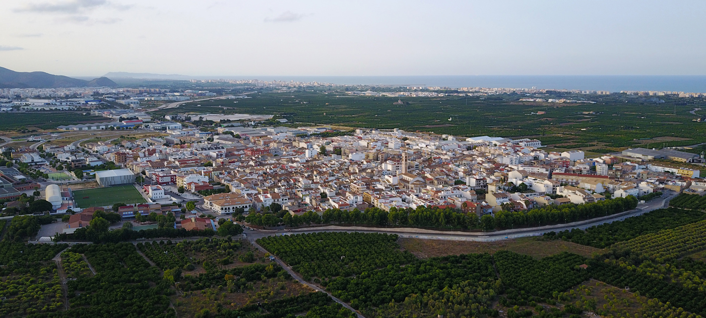 Entorno y viviendas en Bellreguard