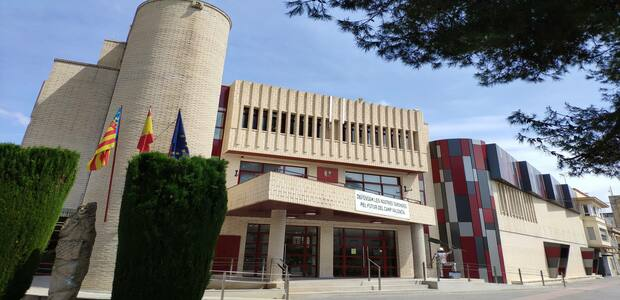 Ayuntamiento de Bellreguard y casco urbano