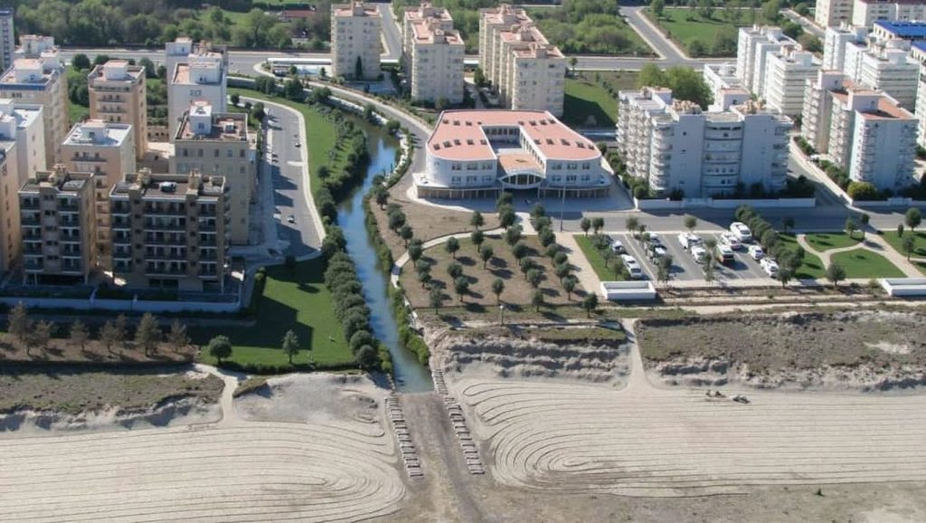 Vista costera y residencial de Guardamar de la Safor