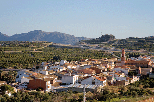 Paisajes y entorno de Llocnou de Sant Jeroni